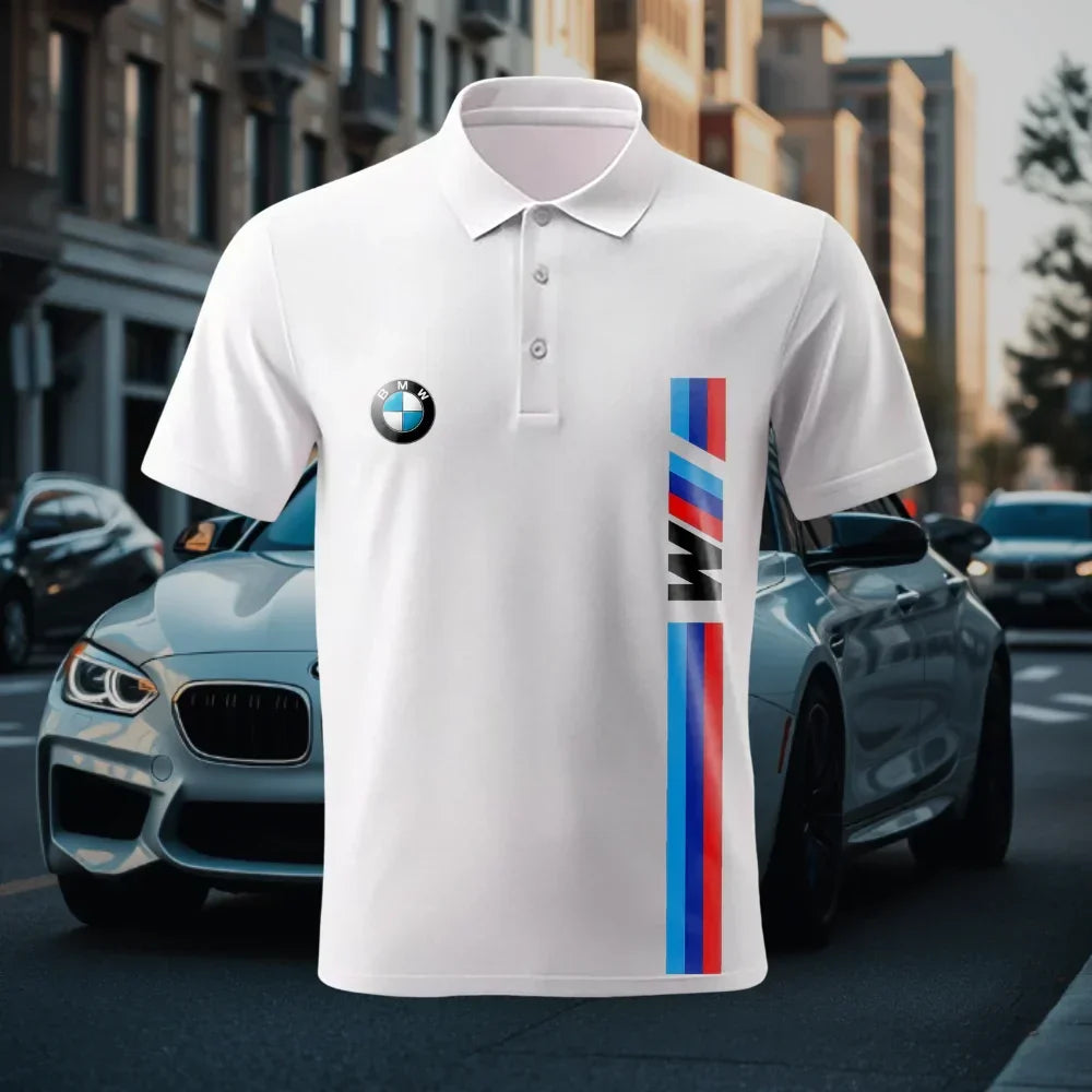 Cosmo Bmw Stripe Classic Polo - Cosmo Attire