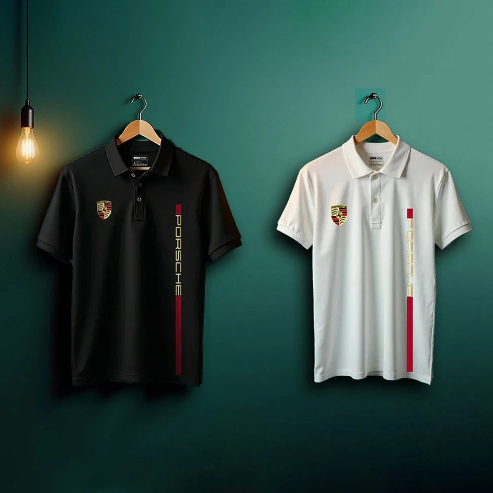 2 porsche fireline cosmo bundle hanging on the wall