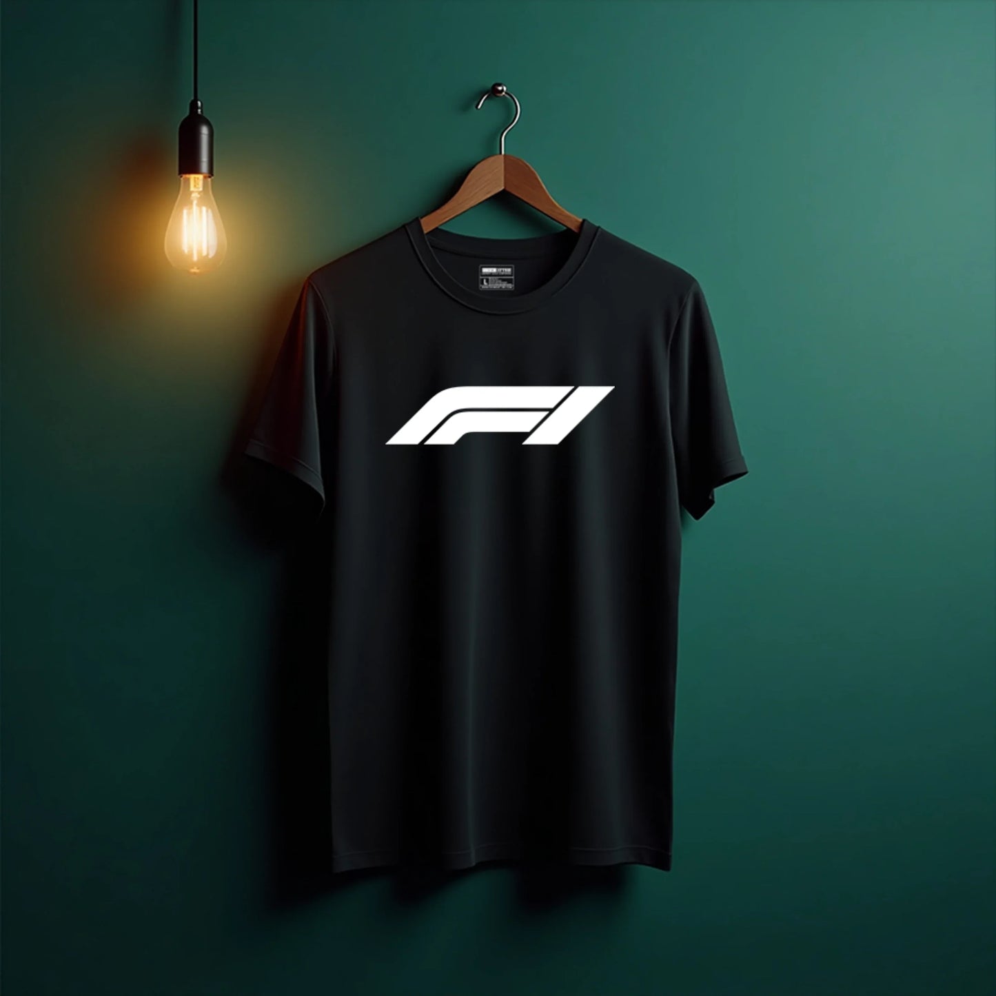 Cosmo Pitstop Crew Neck | Black - White Label - Cosmo Attire