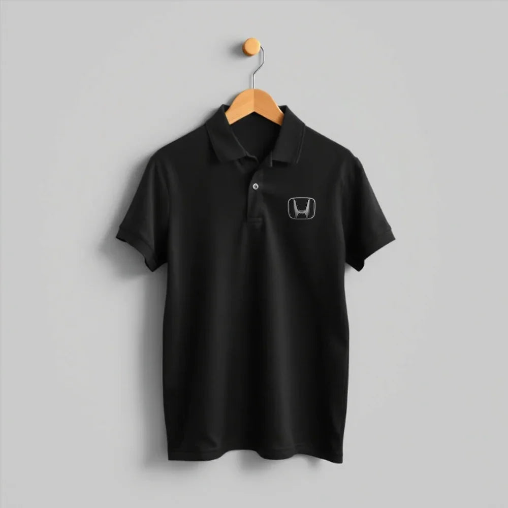 Cosmo Honda Mark Polo | Black - Cosmo Attire