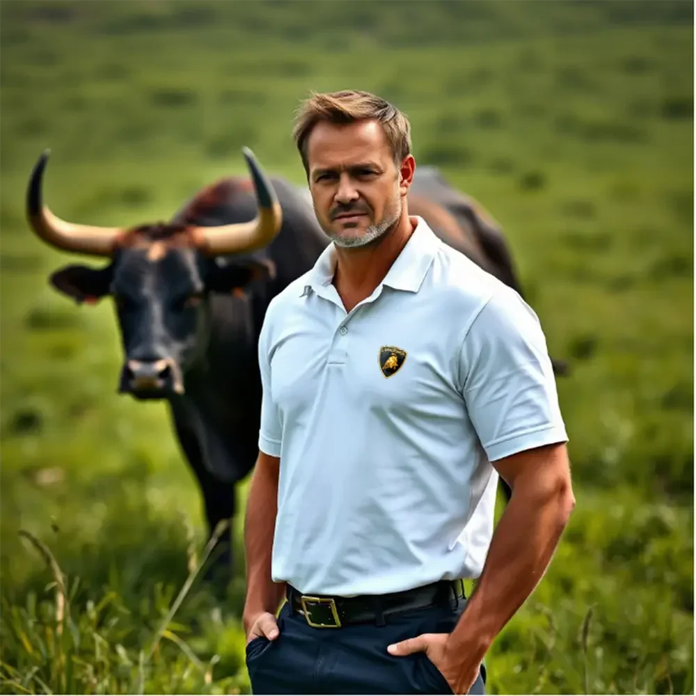 Cosmo Miura bull Polo - Cosmo Attire