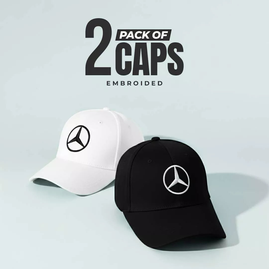 Cosmo Merc Mark Monochrome Cap Pack