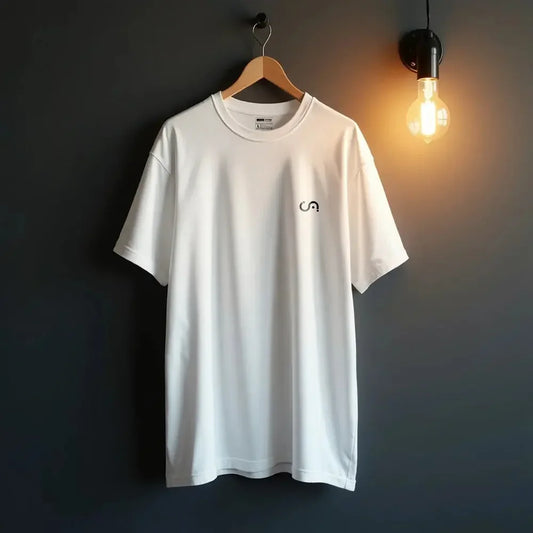 Cosmo Attire Drop Shoulder | White - Cosmo Attire