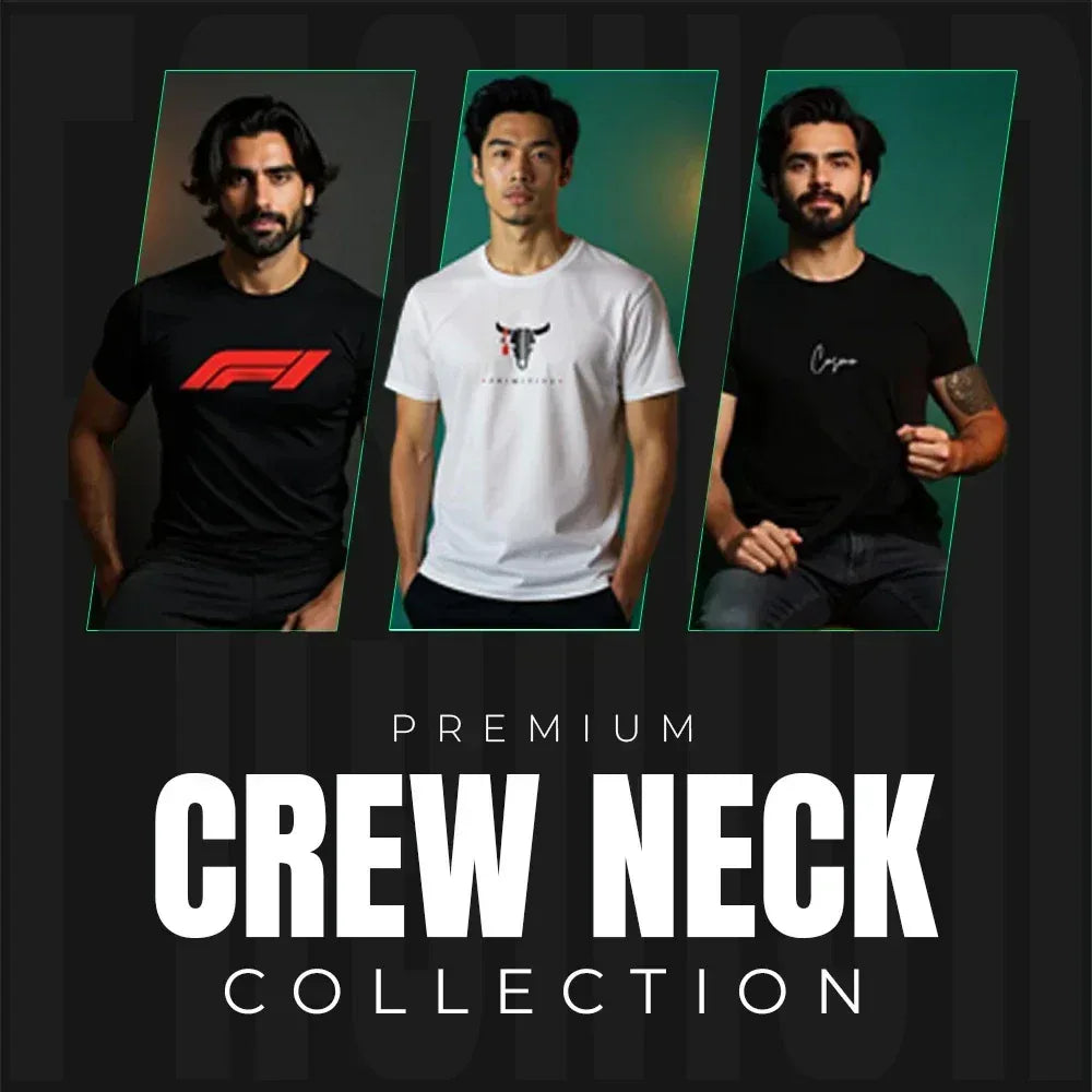 Crew Neck TShirt - Cosmo Attire