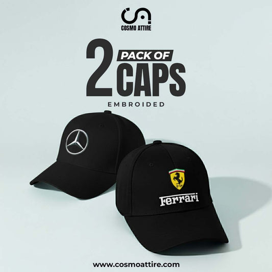 Cosmo Scuderria and Merc Cap Pack