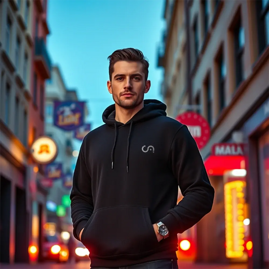 Cosmo Attire Hoodie | Black Cosmo Attire