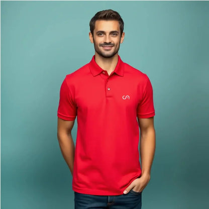 Cosmo Attire Polo | Red - Cosmo Attire