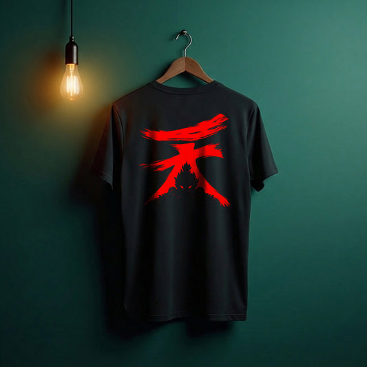 Cosmo Akuma: The Demon Crew Neck | Black Black Cosmo Attire