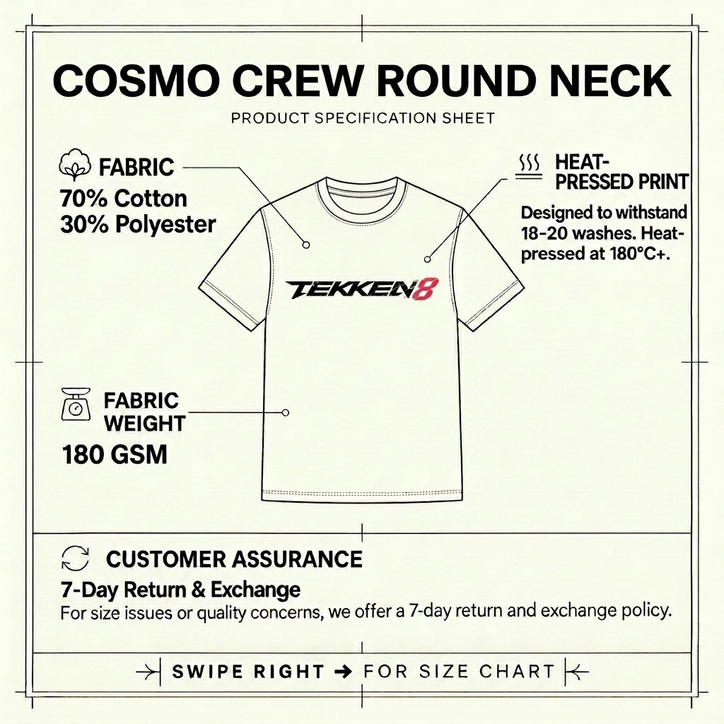 Cosmo Doom Supreme Crew Neck - Black