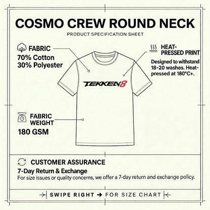 Cosmo Doom Supreme Crew Neck - Black