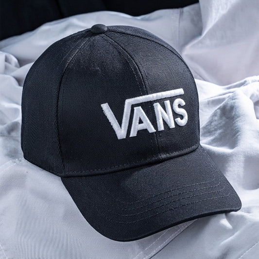 Embroidered Vans | Black Black Cotton Cosmo Attire
