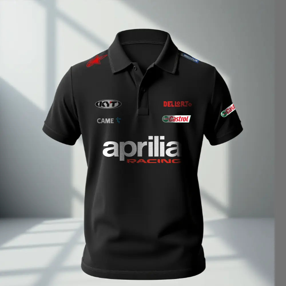 Cosmo GrandPrix Polo | Black - Cosmo Attire