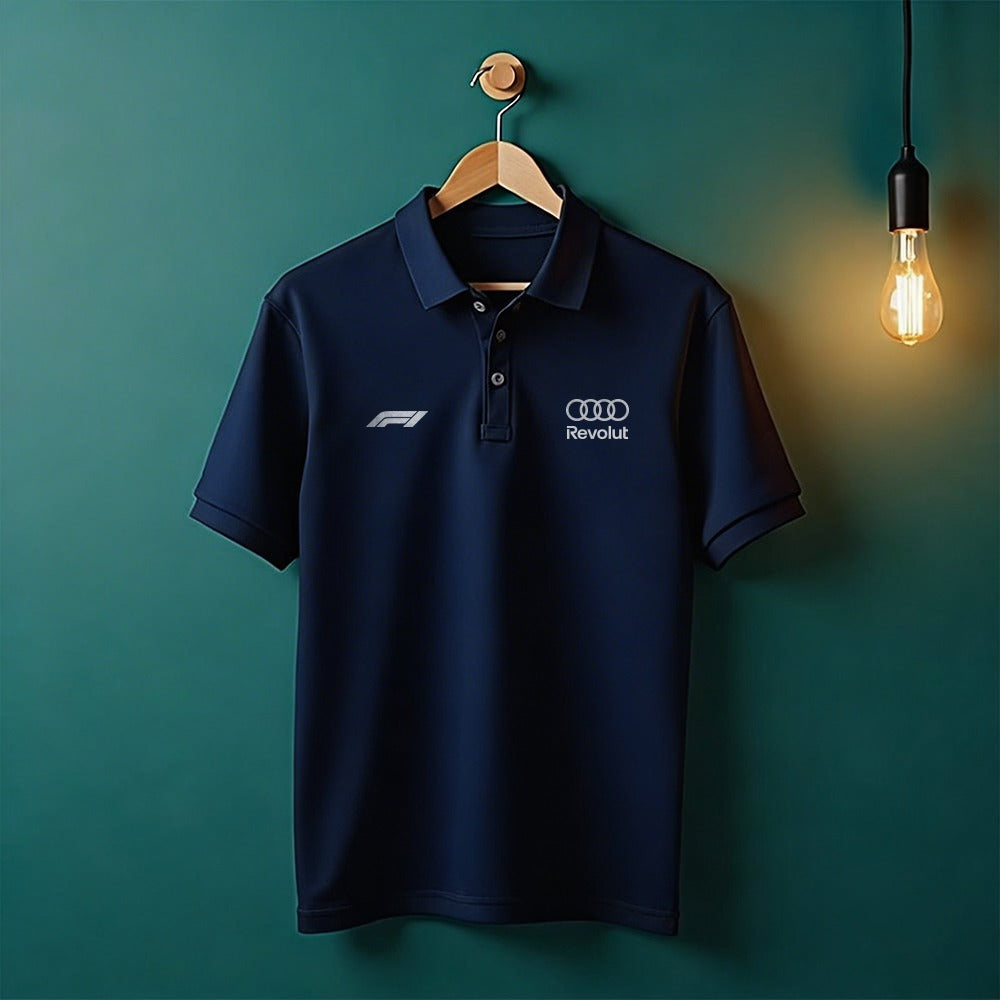 Cosmo Quadro Polo Navy Cosmo Attire