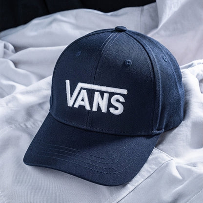 Embroidered Vans Cap | Navy Navy Cotton Cosmo Attire