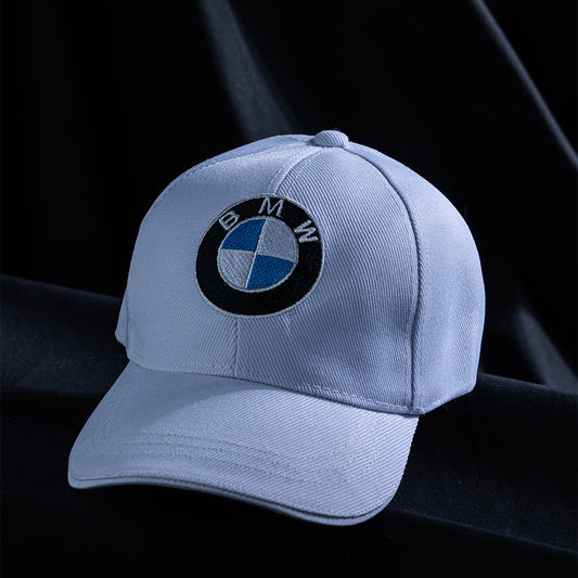 Embroidered BMW Cap | White