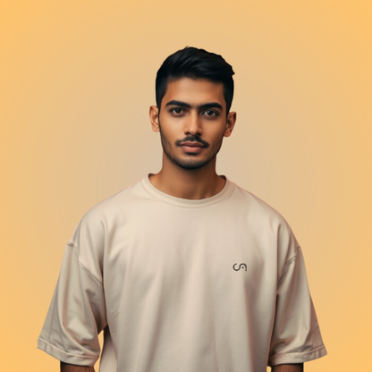 Cosmo Attire Drop Shoulder | Beige Cosmo Attire