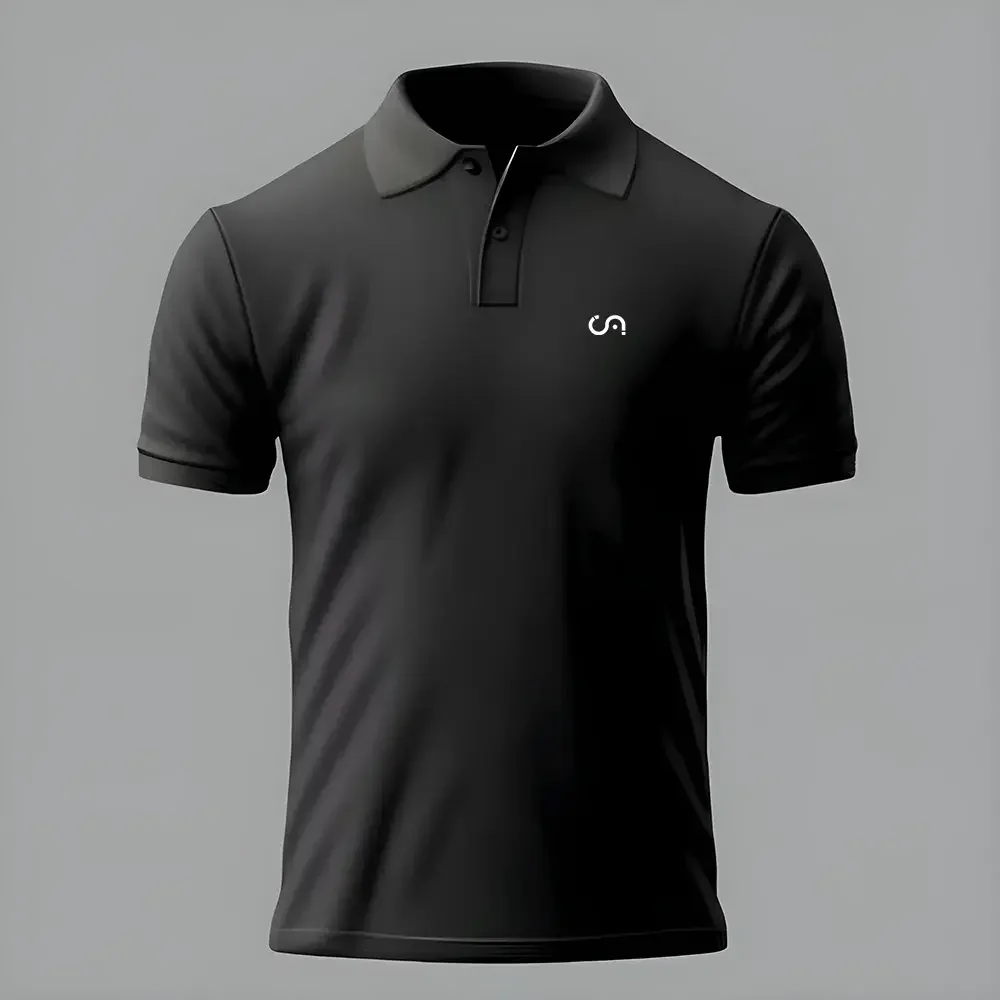 Cosmo Attire Polo | Black - Cosmo Attire