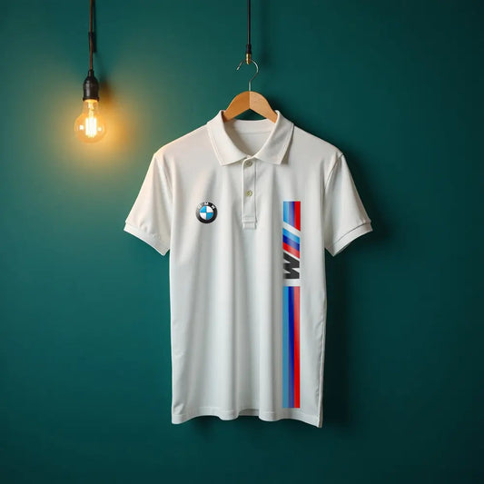 Cosmo Bmw Stripe Classic Polo Cosmo Attire