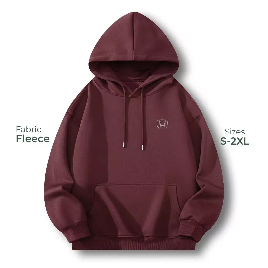 Cosmo Honda Mark Hoodie Maroon