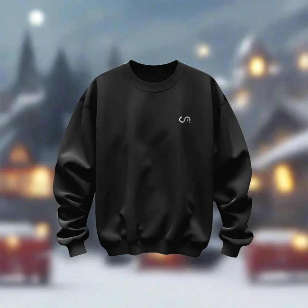 Cosmo Attire Sweat Shirt | Black Cosmo Attire