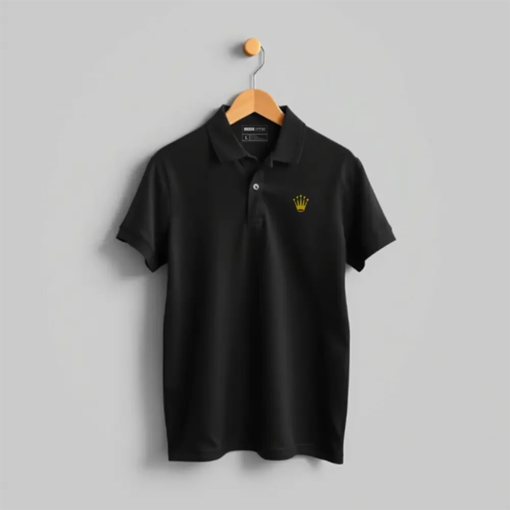Cosmo Cosmograph Polo | Black - Cosmo Attire