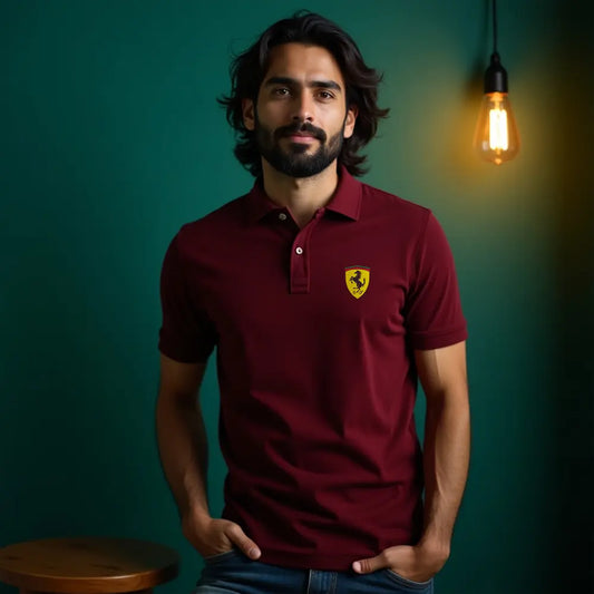 Cosmo Ferrari Mark | Maroon Polo