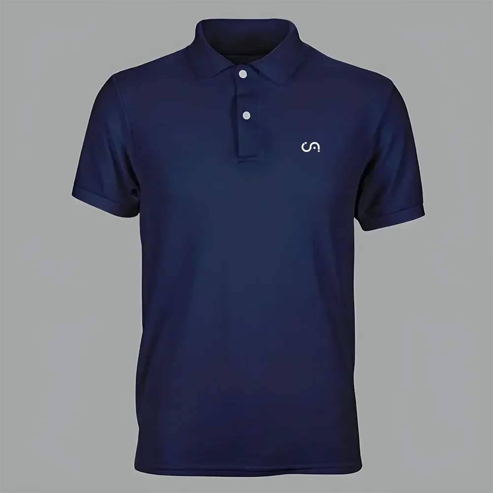 Cosmo Attire Polo | Navy Blue - Cosmo Attire