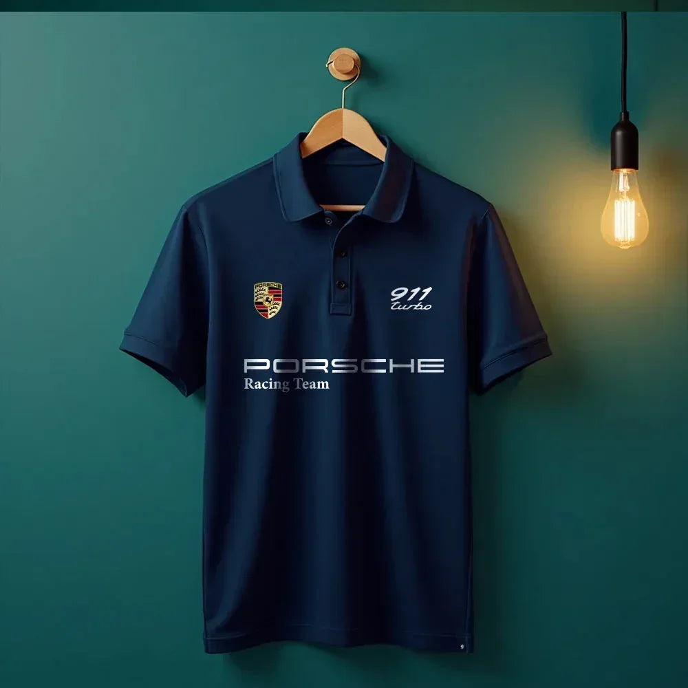 Cosmo Porsche 911 Turbo Polo Navy Cosmo Attire