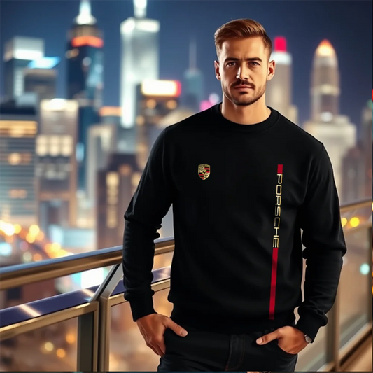 Cosmo Porsche Fireline Sweat Shirt - Cosmo Attire
