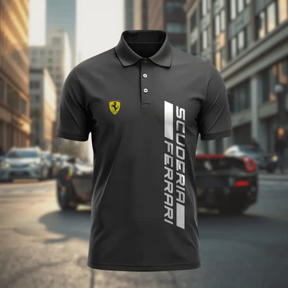ferrari black polo