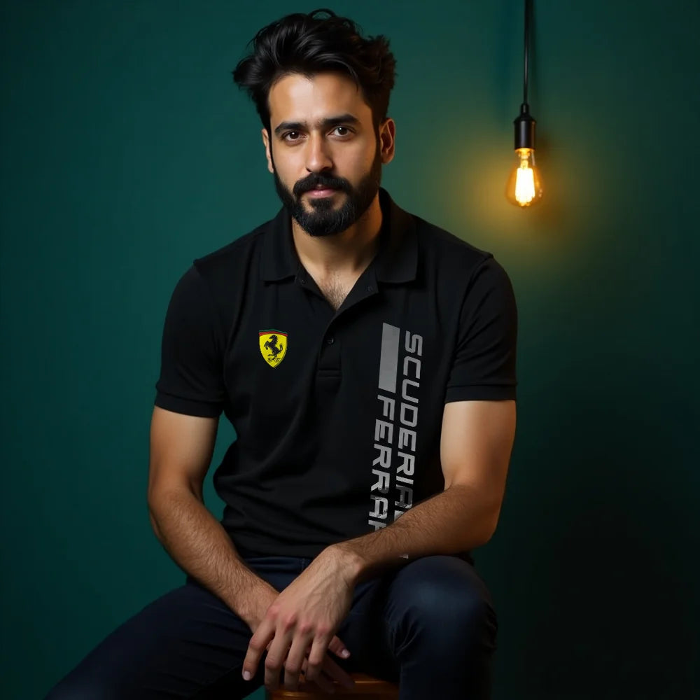 Cosmo Iconic Scuderia Polo Cosmo Attire
