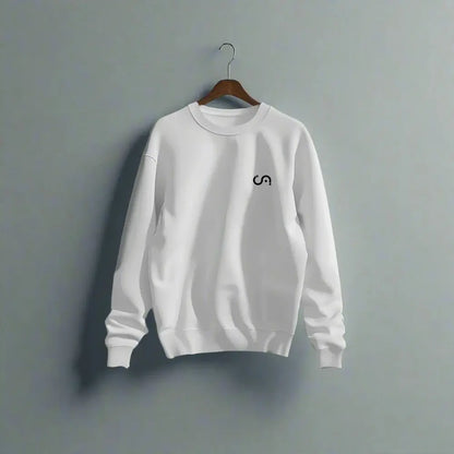 Cosmo Attire Sweat Shirt | White Cosmo Attire